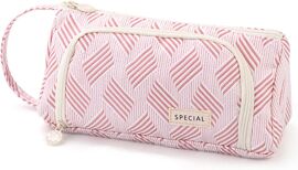 Trousse ¿¿ Crayons, Grande Capacit¿¿, Pour Filles, Adolescentes, Pour L'¿¿Cole Et Le Bureau, Rose Diamant