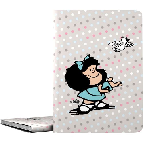 Eryi-Grafoplas Mafalda Bird Classeur Avec Pochettes En Plastique A4, Couverture Souple Et Imperméable, 30 Doublures En Polypropylène, Parfait Pour Organiser Vos Fournitures Scolaires