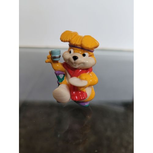 Figurine Kinder Ski Bunnies - Lucas Pasdechance 4cm