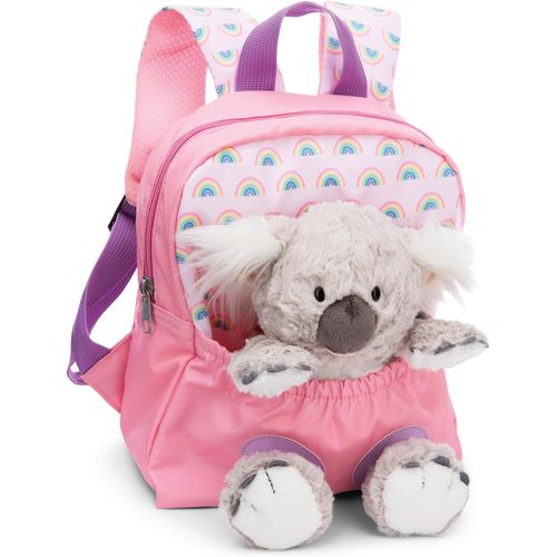 KALANKA-sac à dos 21x26 cm avec peluche lapin