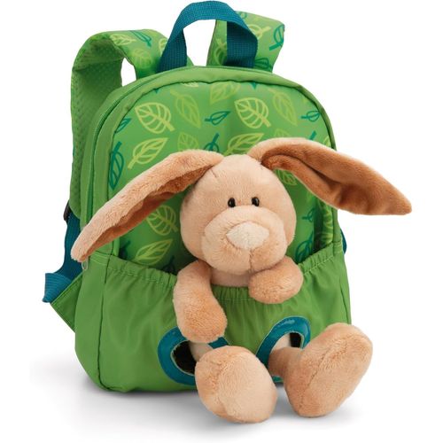 KALANKA-sac à dos 21x26 cm avec peluche lapin