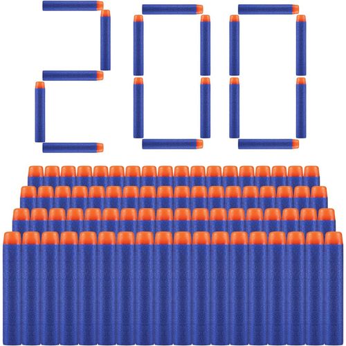 Kalanka-Fléchettes Nerf 200 Pièces 7.2cm Mousse Recharge De Fléchettes Pour N-Strike Mega Elite Blasters Pistolet Jouet