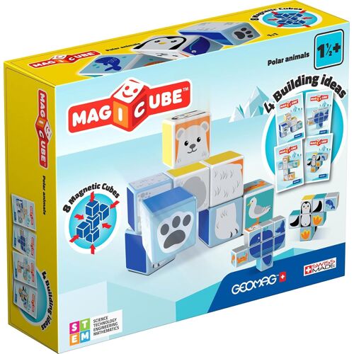 Ulteronixshop-Giochi Preziosi - 134 - Magicube - Animaux du Pole Nord - 8 Cubes