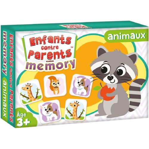 Jeu Educatif 3 Ans Jeux De Société Enfant Jeu De Mémoire Et De Réflexion Découverte Des Animaux Du Monde Jeux Pour Enfants | 24 Cartes | Enfants Contre Parents Memory Animaux[Z1224]