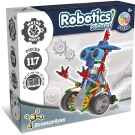 SHIBA-- Robotique Deltabot, Kit Robot à Construire de 117 pièces pour Enfants +8 Ans - Monter Un Robot Interactif pour Enfant avec[6