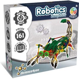 SHIBA-Robotique Scorpiobot - Kit Construire de 161 pièces 8 Ans-Monter Un Robot Interactif pour Enfants, Construction Activites Ma[6