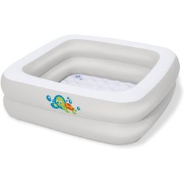Kal-51116 Baignoire Gonflable Carrée Pour Bébé Fluo 86 X 86 X 25 Cm