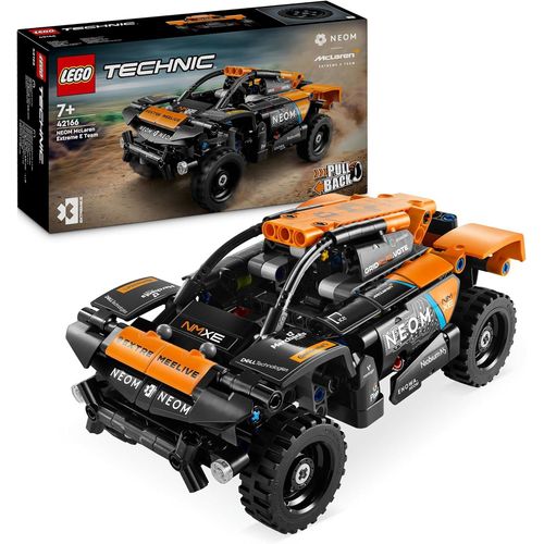 KALANKA-Technic NEOM McLaren Extreme E Race Car, Jouet de Voiture à Rétrofriction pour Enfants, à Construire, Cadeau Technique pour Garçons et Filles Dès 7 Ans 42166