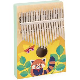 Eryi-- Kalimba En Bois - Jouet D'imitation Et Éveil Musical - 17 Clés En Métal - Kalimba Enfant Avec Sons Doux - Dès 3 Ans, J07659