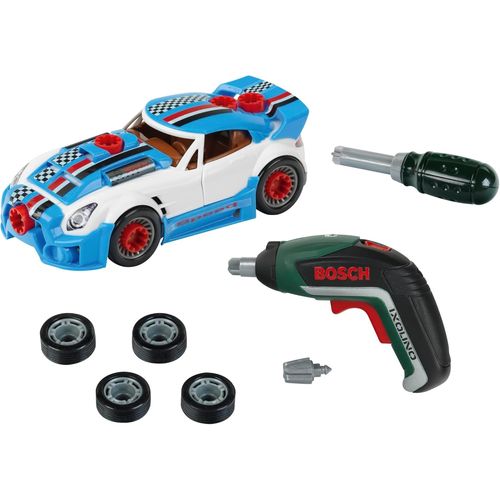 MDY-8630 Set de Tuning Bosch avec visseuse électronique Ixolino II et Tournevis - Voiture montable et démontable - Dimensions de l'emballage : 30 x 6,5 x 25 cm - pour Enfants à partir de 3 Ans
