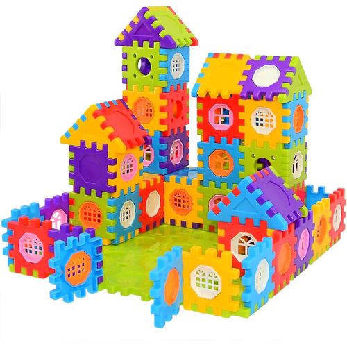 Kits de Blocs de Construction Jumbo 160 pièces -Jouets de Construction STEM - emboîtables pour Tout-Petits et Enfants[2956]