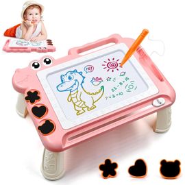 KALANKA-Tablette Dessin Enfant avec 4 Jambes Jouets pour Bebe 3 4 5 AnsEducatif Ardoise Magique Jeux pour Les Garçons et Filles CadeauJouets Montessori pour Enfants 3-8 Ans (Rose