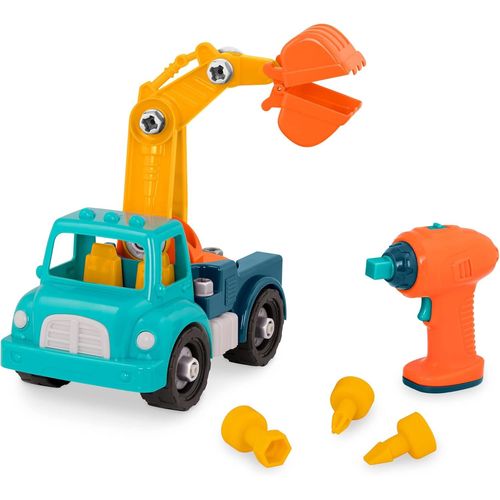 - Jouet de Construction Classique - Outils de Jeu de Simulation - Camions pour Tout-Petits - Jouet de développement de la de[1452]