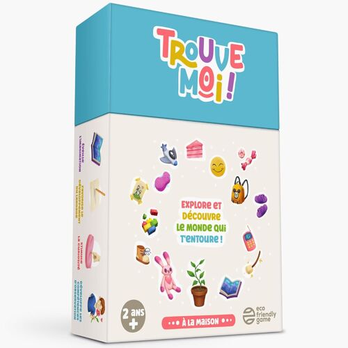 KALANKA-Trouve-Moi ! Jeu de Cartes Éducatif et Ludique Approuvé par Les Parents - Enfants de 2 à 6 Ans - Jeu éducatif, Jeu de société pour Enfants, Jeu Montessori - À la Maison