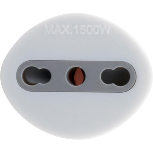 - Adaptateur Prise Voyage France Vers Italie - Prise Mâle France Vers Prise Femelle Italie Avec Terre - Compatible 230V 16A 2300W - Pratique Et Sécurisé - Blanc - Compact[Z2956]