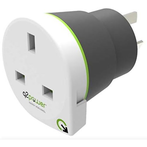 KALANKA-| United Kingdom to Australia/China | Adaptateur de Voyage Universel avec Prise de Terre | Protection Antichoc Kid Safe | Tension et Puissance Max.100V-1000W / 250V-2500W