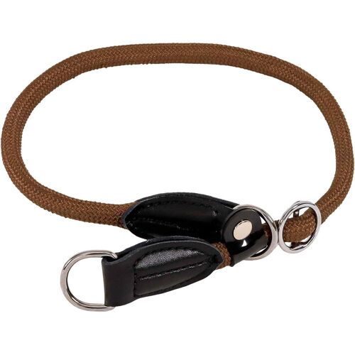 Dibea Collier Pour Chien Collier Retriever Collier De Dressage 60 Cm 1 Cm Marron