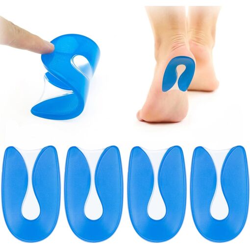 Semelles Orthopédiques Gel QBK Pour Pieds Plats Et épine Calcanéenne - Taille S (Femme 35-37) - Violet