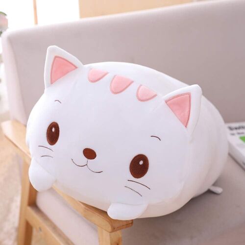 Coussin en peluche pour chat, coussin doux pour le corps, 60 cm