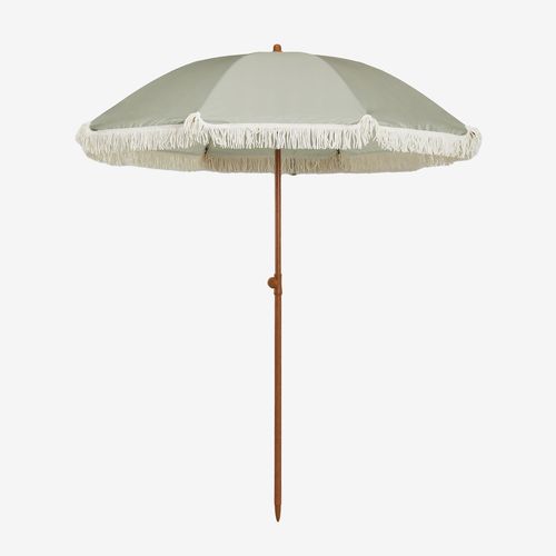 Parasol Miska Ø175 Cm En Tissu Et Acier Vert Kaki