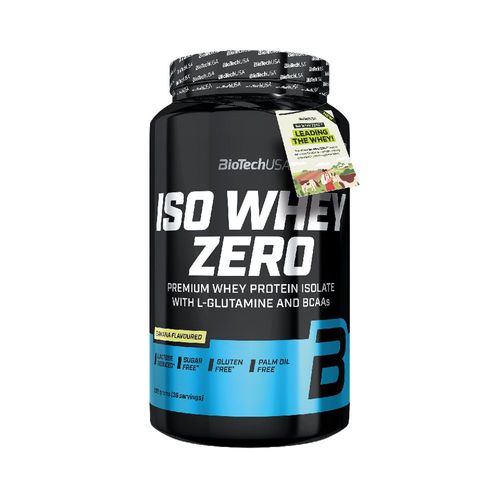 Iso Whey Zero (908g)|Banane| Whey Isolate|Biotech Usa 