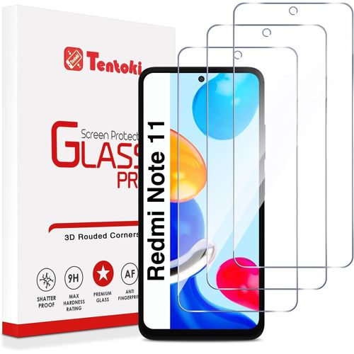Verre Trempé Pour Xiaomi Redmi Note 11 / Note 11s 4g (6.43'') [Lot De 3] Vitre Protection Écran -Sans Bulles D'air -[0.26mm] [Anti Rayures, Dureté 9h] Ultra Transparent