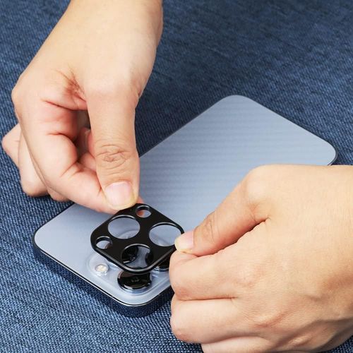 Protection écran pour iPhone 14 Pro 6,1"",vec Protecteur d'objectif de en métal,sans Bulles