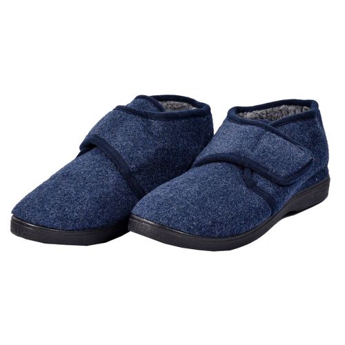 Charentaise Pantoufle Feutrine Scratch K88r15 Marine