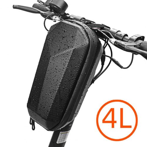Sac De Guidon Étanche Et Rigide Pour Trottinette Électrique, 1 Pièce, Sacoche De Selle Pour Cadre Avant De Skateboard
