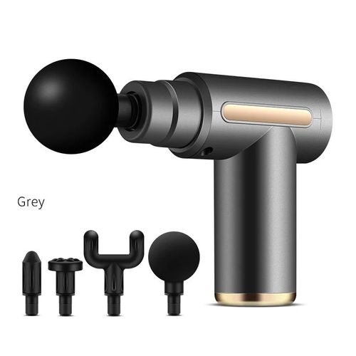 Usb Mini Pistolet De Massage Fascia Machine Relaxation Musculaire Pistolet Vibrant Tige Massage Équipement De Fitness Cou Saisir Fascia Pistolet - Type Grey #A