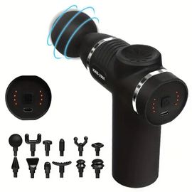Mini Pistolet De Massage Fascia Machine Relaxation Musculaire Pistolet Vibrant Tige Percussion Massage Équipement De Fitness Cou Saisir Fascia Pistolet - Type Mechanical-Type C Charge