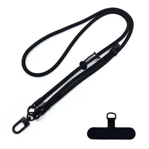 Longe Universelle Ajustable Pour Téléphone Le Noir