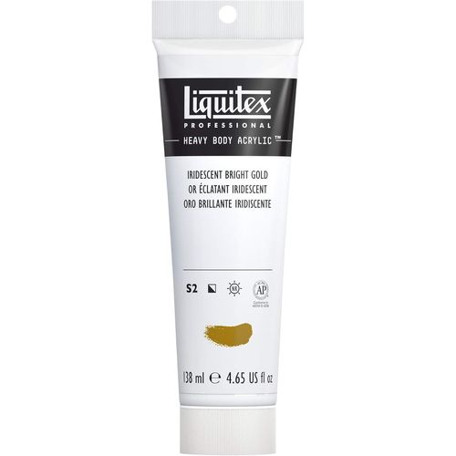 Professional Acrylique Heavy Body 138ml Or Éclatant Iridescent