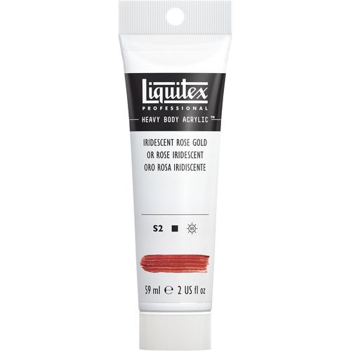 Professional Heavy Body Acrylique 59ml Or Rose Iridescent