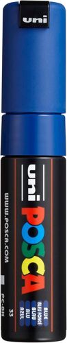 Uni-Ball Marqueur Peinture Posca Pc-8k Bleu Fonc¿¿