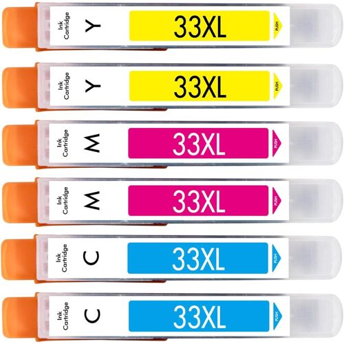 33XL Cartouche d'encre Compatible avec Epson 33 XL Cartouche Couleur, pour Expression Premium XP-900 XP-830 XP-7100 XP-645 XP-640 XP-635 XP-630 XP-540 XP-530