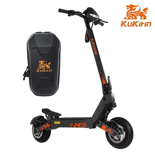 Trottinette Électrique Kukirin G2, Puissance De 800 W, Vitesse Maximale 45 Km/H, Autonomie 55 Km, Batterie 48 V/15.6 Ah, Pneu A Vide De 10 Pouces,Porteur 120kg, Adulte Trottinette Electrique Pliable