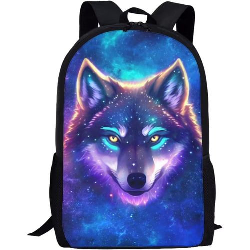 Sacs d'école pour Garçons Filles, 17 Pouces Primaire Maternelle Cartable avec Porte - Bouteille