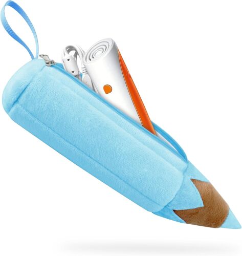 Etui Pour Tiptoi Stylo, Trousse ¿¿ Crayons Pour Enfants, Portable Avec Poign¿¿E, Grande Capacit¿¿, Crayon Bleu