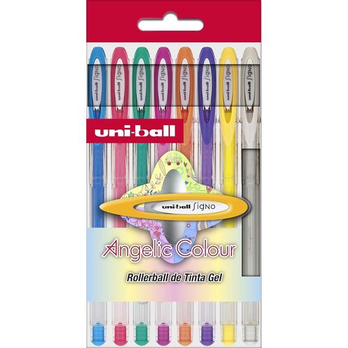 Asfasfq-Pack Rotulador Uni Ball Signo Angelic Colour 8 Uds