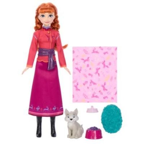 Mattel Poupée Anna et louveteau, La Reine des Neiges
