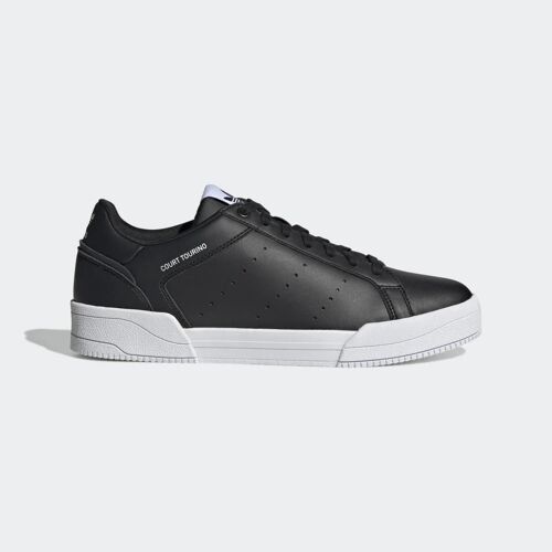 Chaussure Court Tourino Adidas - Core Black / Cloud White / Cloud White - 35 1/2