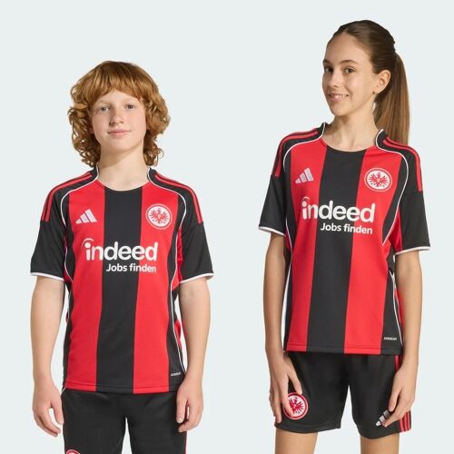 Eintracht Frankfurt 25/26 Home Jersey Adidas - Black / Sge Red - 13-14a