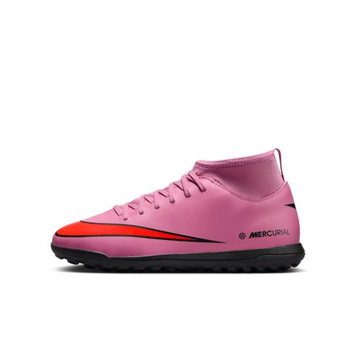 Chaussures De Foot Montante Pour Surface Synthétique Nike Jr. Mercurial Superfly 10 Club Pour Enfant/ado Rose