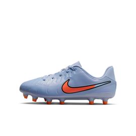 Chaussures De Foot Basse Crampons Multissurfaces Nike Jr. Tiempo Legend 10 Academy Pour Enfant/ado Bleu