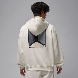 Sweat À Capuche Et Motif Jordan Brooklyn Fleece Pour Homme - Blanc