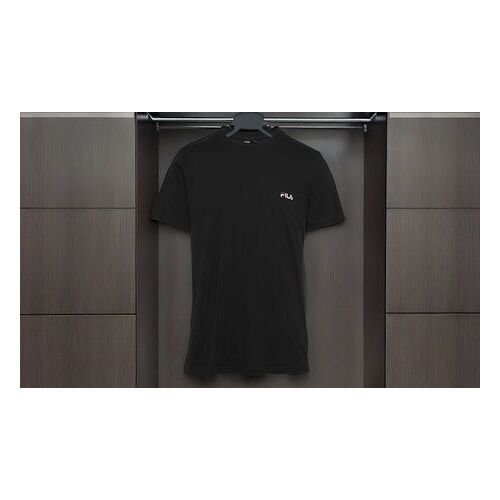T-Shirt Homme Uni 100 % Coton Fila : Blanc / L