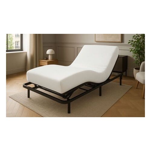 Matelas Visco Dream mémoire de forme pour lit électrique : 2 x 70 x 200 cm (140 x 200 cm)
