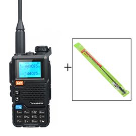 Quansheng UV-5R Plus 50-600MHz bande aérienne talkie-walkie bande croisée interphone brouilleur NoAA Freq copie Radio FM avec batterie 2200mah - Type 771 Add-EURO
