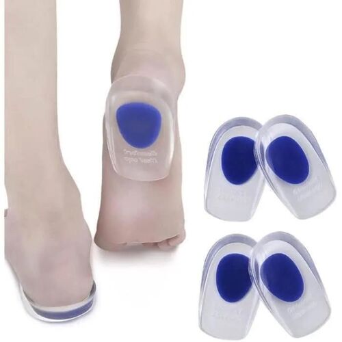 Semelles En Gel - Talonnette Silicone - Taille 40-45 - Soulagement Douleur - Flexibilité Optimale